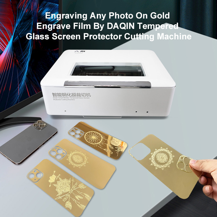 Nano and Hydrogel Film CO2 Laser Cutter Machine Cutting Screen Protector with TPU Cutting Tube Components