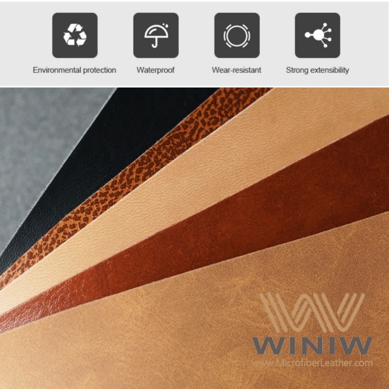 Faux Leather Labels Material 