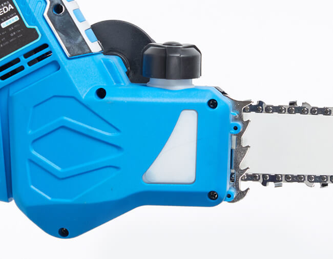 21V Cordless Electric 8 Inch 10 Inch Chain Saw Lithium Battery Wood Cutting Machine