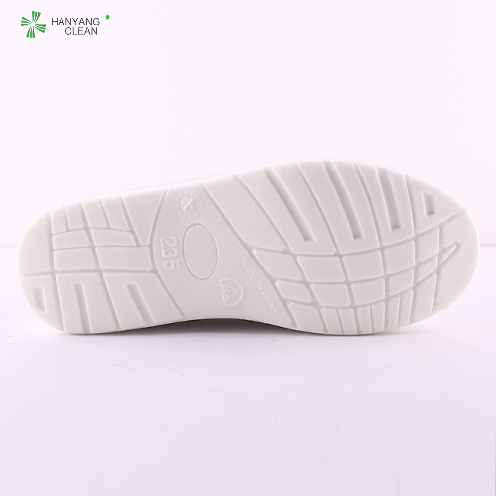 Flexibility Clean Room Accessories PU Outsole Anti Static Safety Boots For Men