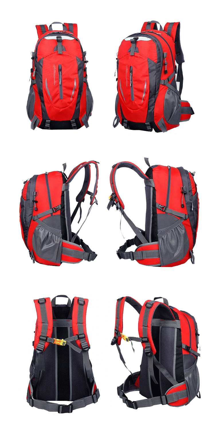 Mountain 40L Waterproof Hiking Backpack 0.8kg Lightweight Hiking Backpack Women'S