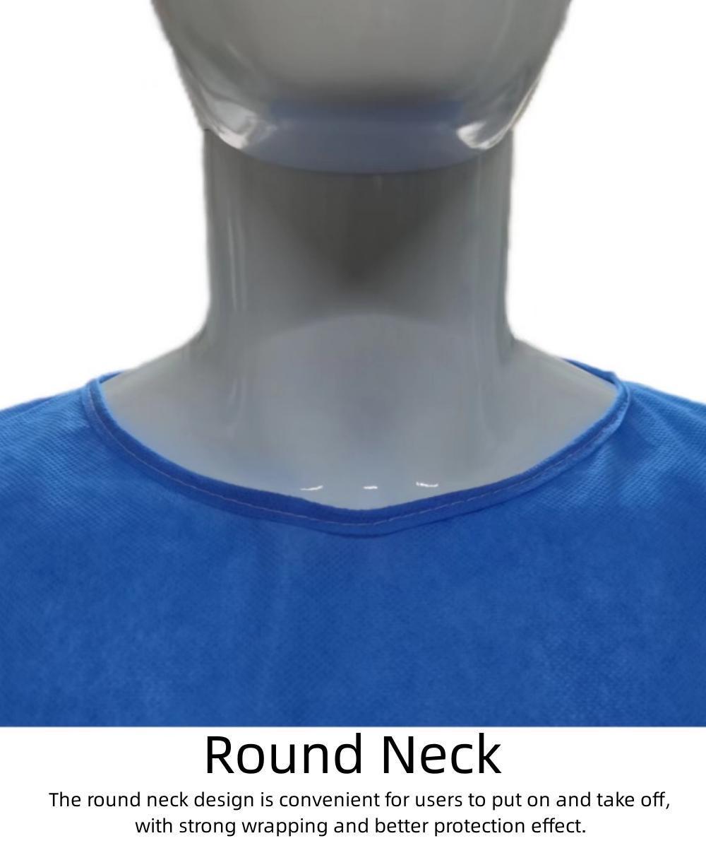 En13795 Disposable Clothing OEM Wholesale Waterproof SMS/PP/PP+PE Isolation Gowns