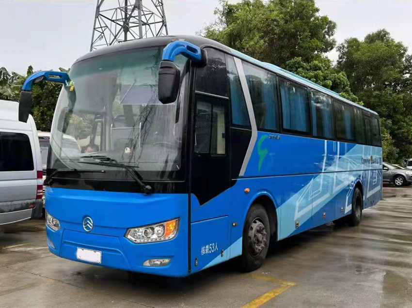 Golden Dragon Used Coach Bus 53 Seats Euro 4 LHD Diesel Fuel