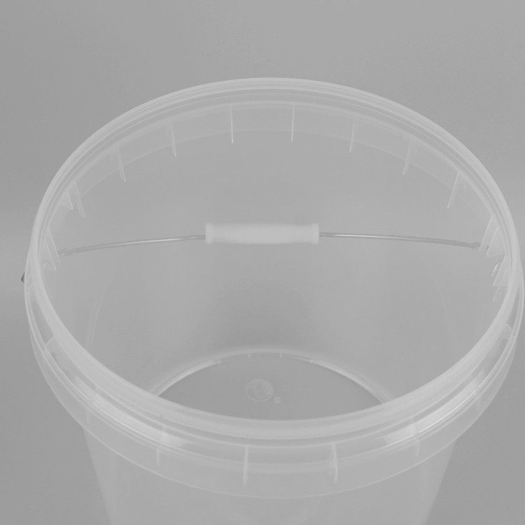 10L 25*23*27cm Portable Plastic Bucket With Lid Food grade PP