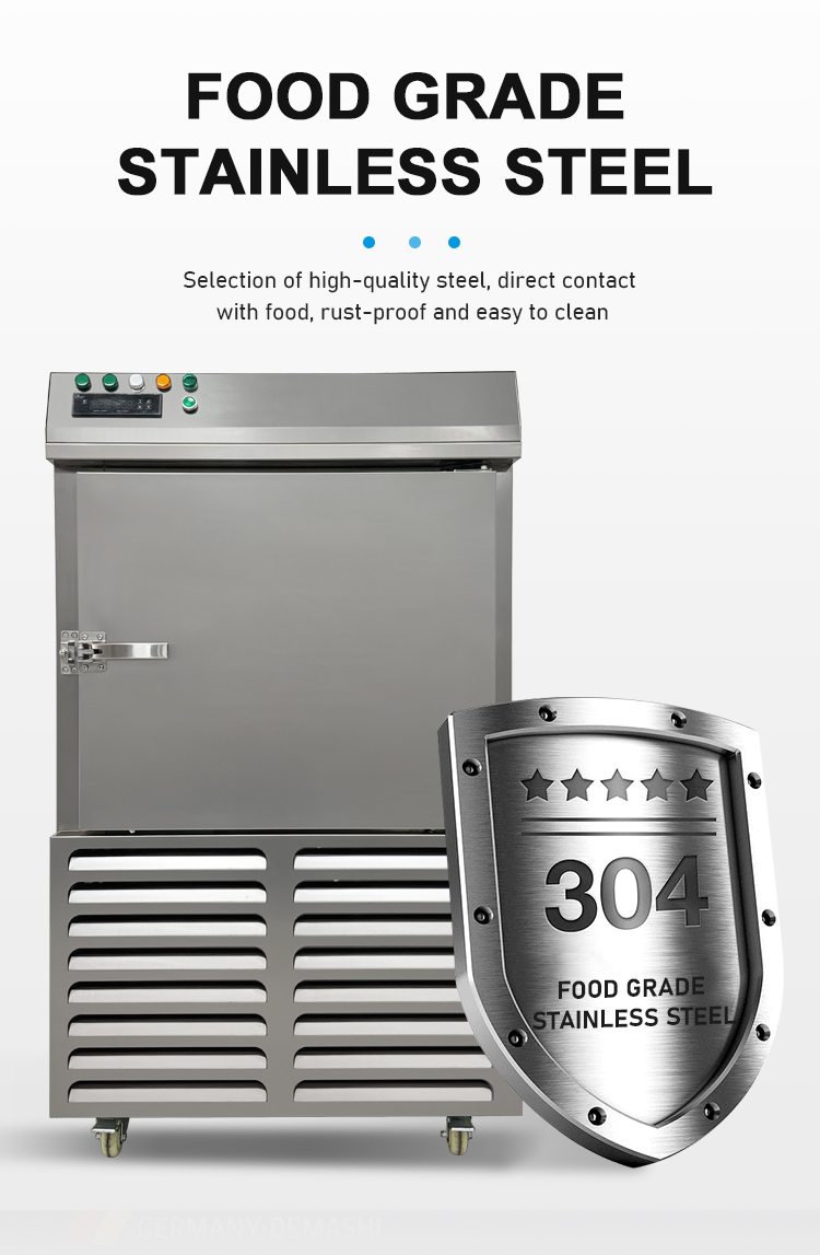 Vegetables Fruit Shrimp Tunnel Quick Freezer Quick Frozen Iqf Tunnel Blast Freezer -80C to 0C Temperature Control 220V