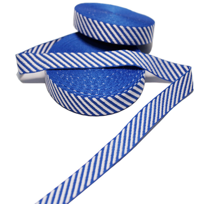 Colorful Woven Tape Polyester Webbing For Bags Shoes And Clothing