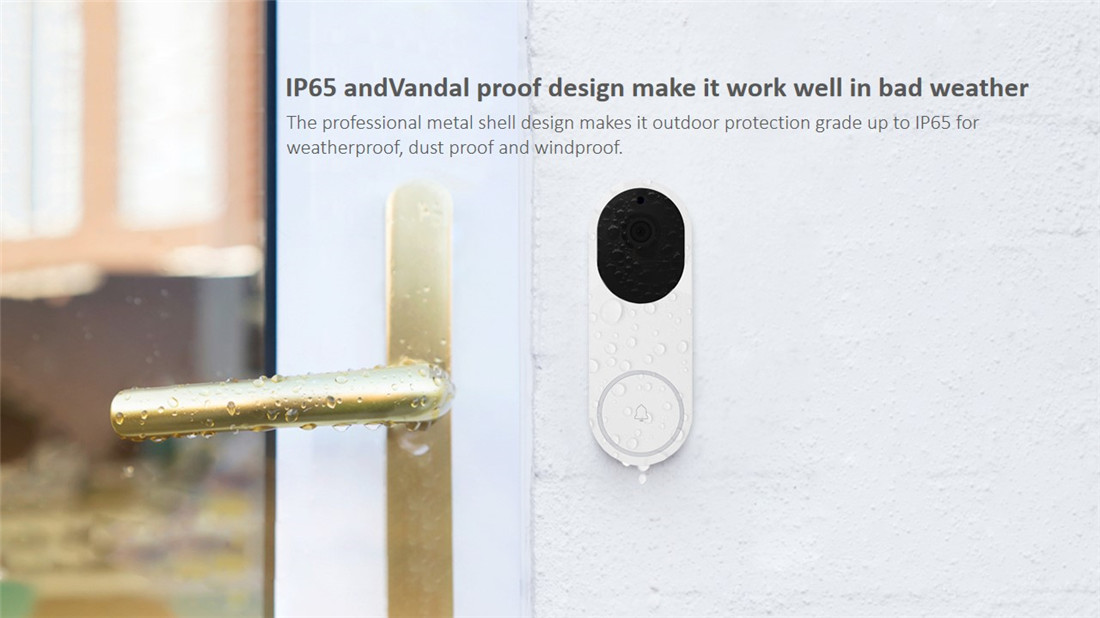Smart Wireless Battery Doorbell Camera(E93EH22)