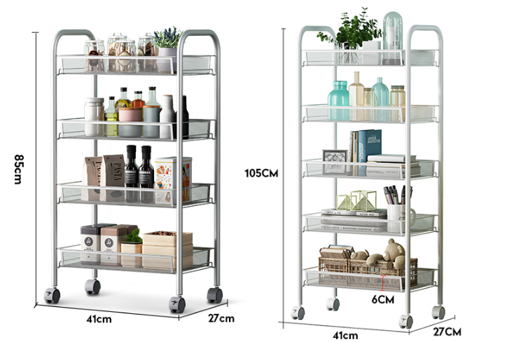 basket shelf sizes