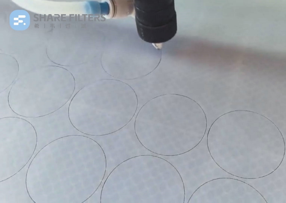 filter mesh disc