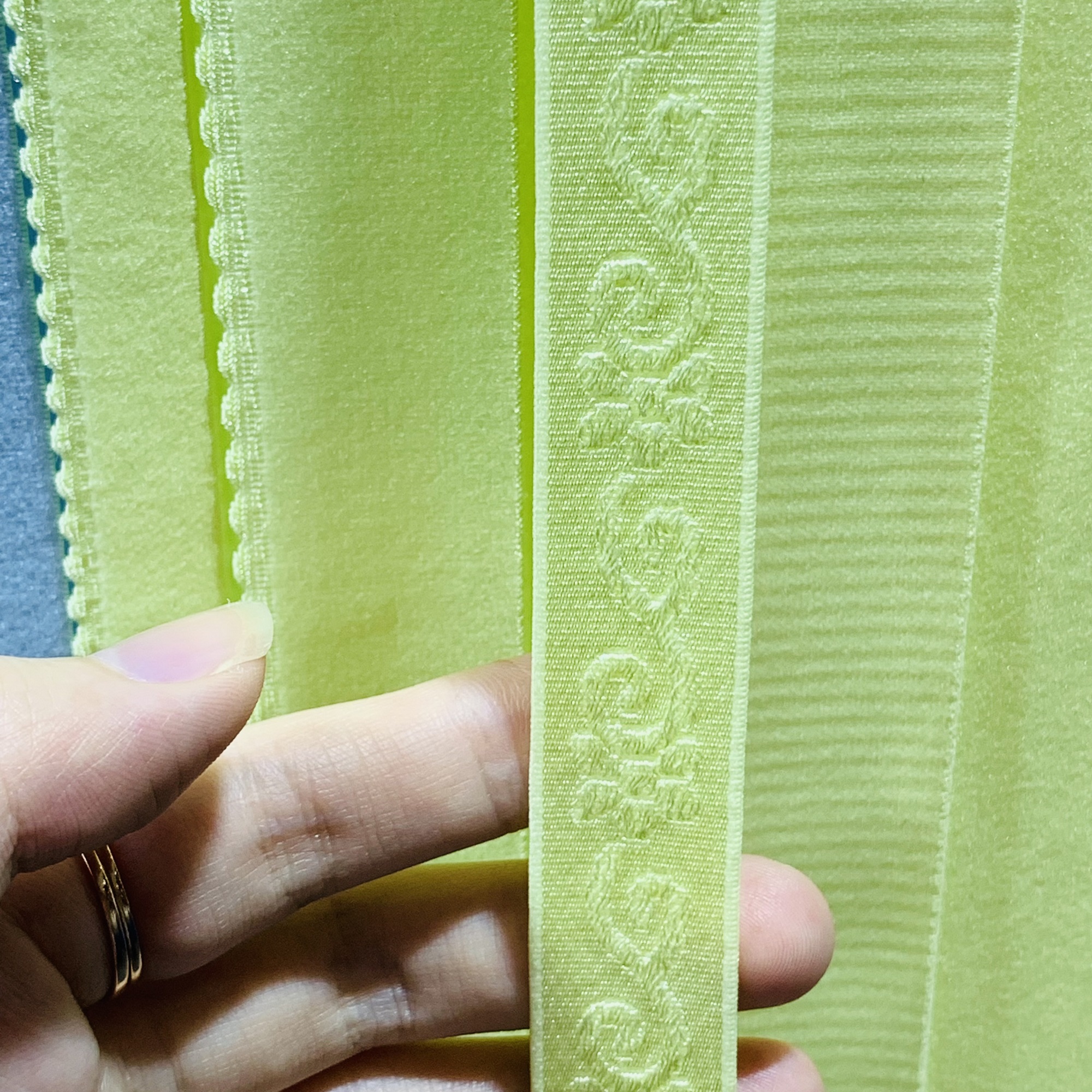 Wholesale High Quality Brand Logo Polyester Nylon Webbing Custom Jacquard ribbon tape Elastic Band webbing