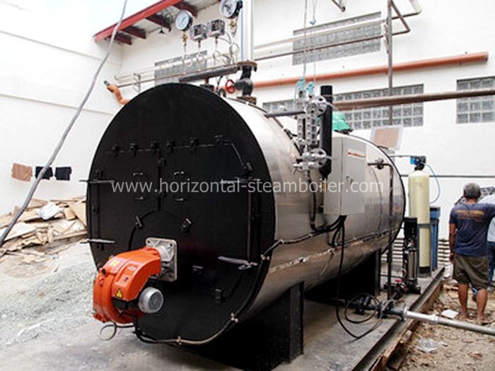 Heavy Oil Fired Steam Boiler / Safety Explosion Proof Oil Fired Condensing Boiler 4000kg/Hr