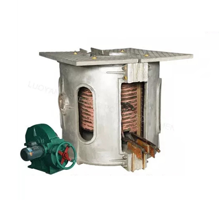 Cast Iron 4T Industrial Melting Furnace Energy Saving Aluminum Shell Furnace
