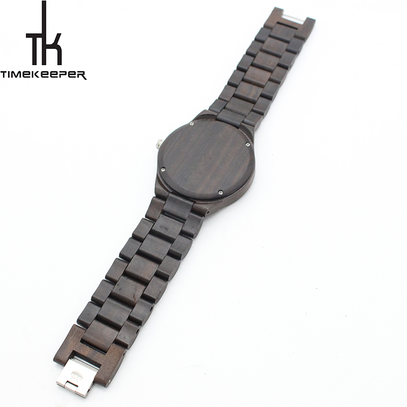 2017 hot selling Japan movement high quality natural wood watch with custom logo