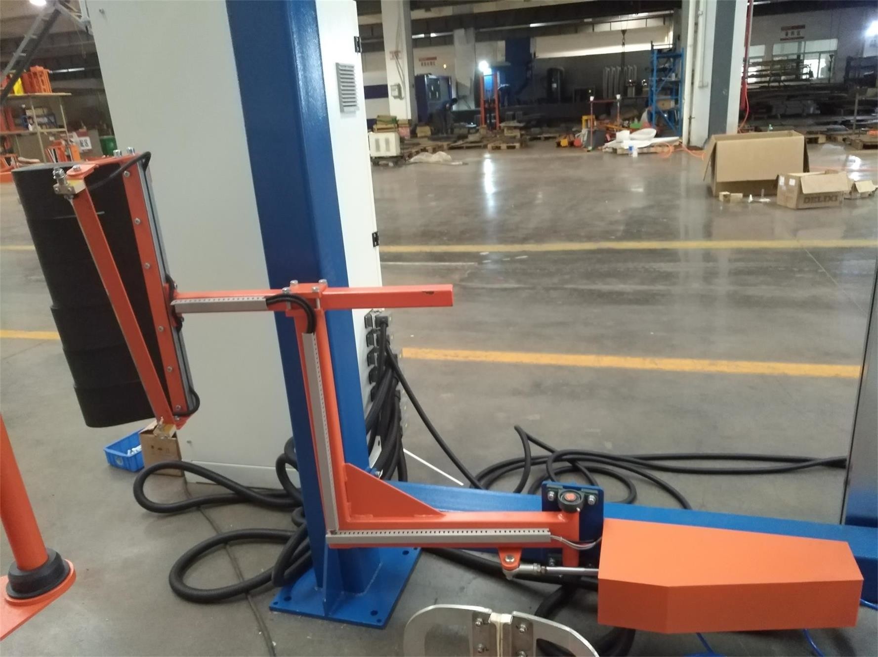 30-35 Pallets/H Automatic Pallet Wrapping Machine Automatic Stretch Film Apply