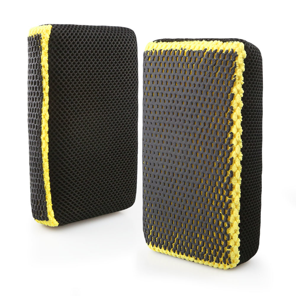 Square Yellow Clay Block For Auto Detailing Remove Contaminants Without Lub