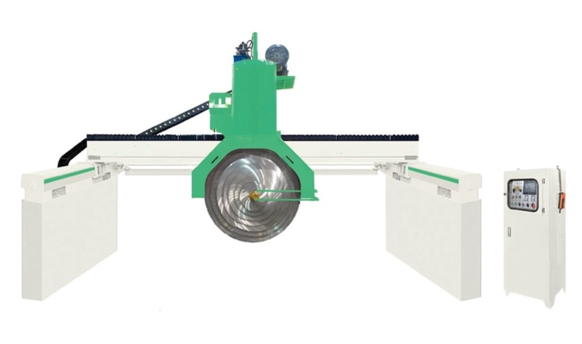 3600mm Stone Bridge Cutting Machine Multi Blades For Granite
