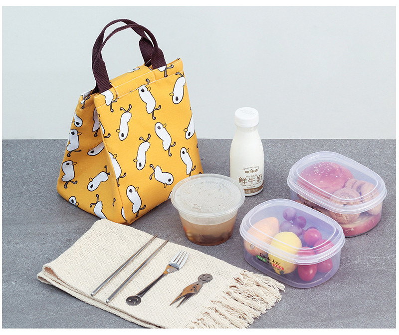 Casual Style Multipocket H32Cm Insulated Lunch Cooler Bags