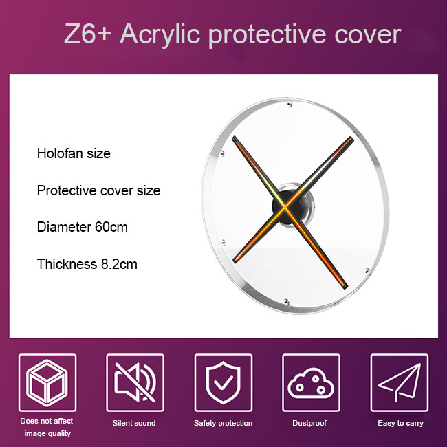 High-Brightness Holographic Display Fan manufacturer for Interactive Advertisements and Product Presentations