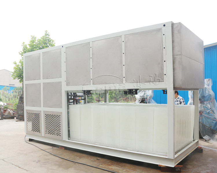 2T Direct Cooling Block Ice Machine Industrial For Sale Farm Factory Industrial Plant