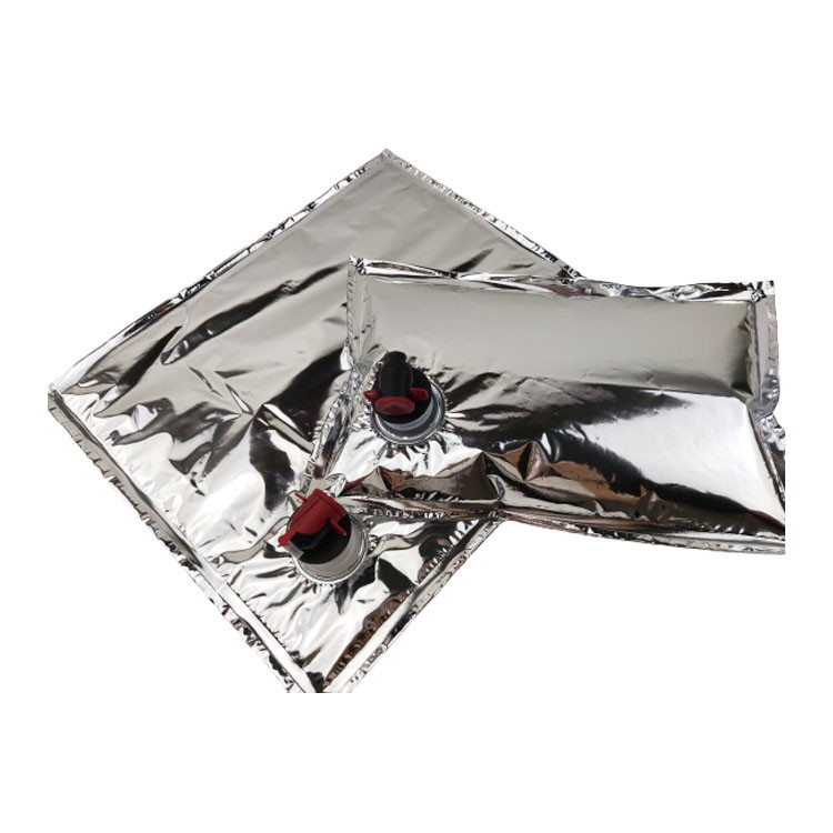 10 Liter Aluminum Foil Liquid Bib Bag In Box With Spout Milk Use