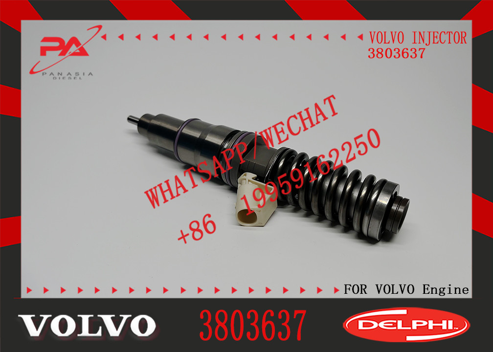 Excavator Engine Fuel Injector D16 Fuel Injector Nozzle 21582096 20430583 3803637