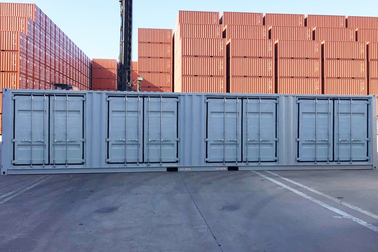 20ft 20 Open Side Door Shipping Container Easy Loading Dry Container with 4 Sides Opening Made Steel Corten Steel BV Certified