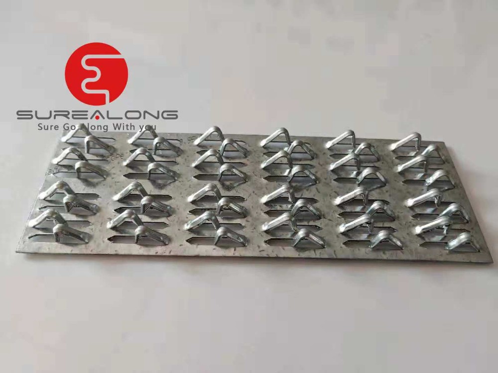 Silver Surealong Contractors Perforated Banding Joist strap Wavy Strapping