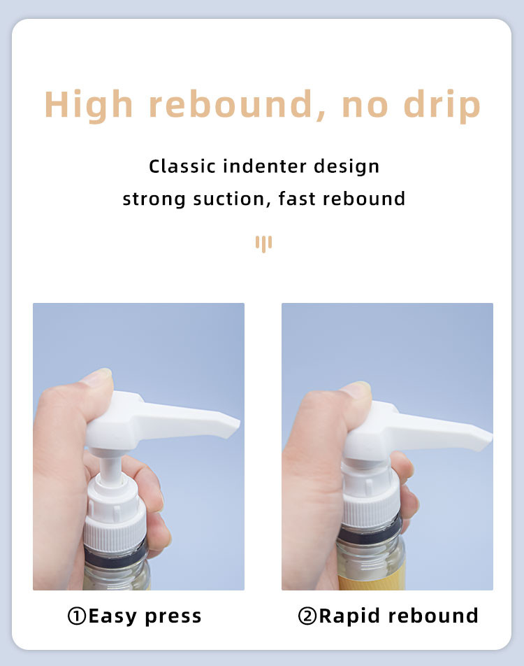 Square Head 28 / 400 Syrup Pump Dispenser 5 / 8 / 10ml Dosage