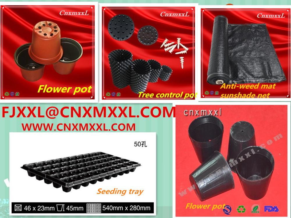 HDPE material black plastic root control pots for Spruce
