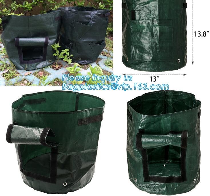 1 gal 2 gal 3gal 5gal 10gal black plastic grow planting greenhouse vegetable nursery bags,garden plant growing bag, bage