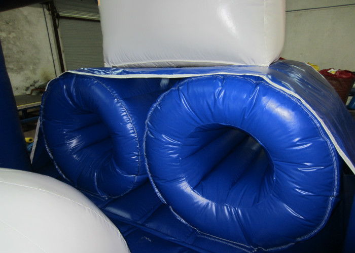 Newest inflatable cow themed obstacle courses interactive outdoor inflatable obstacle course for sale