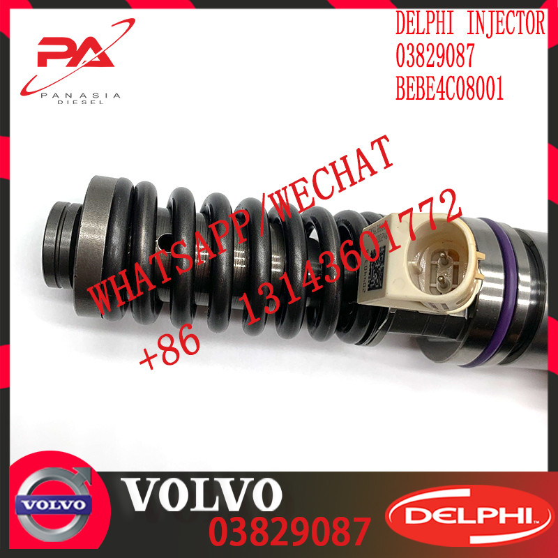 Diesel Engine Fuel injector 3803637 BEBE4C08001 03829087 E1 for V-O-L-V PENTA ENGINES D12 775BHP