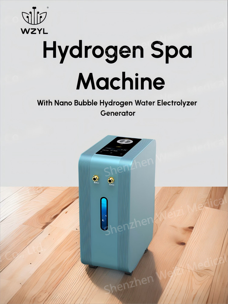 Hydrogen Bath Generator PEM Custom Logo H2 Rich Water Hydrogen Water Generating Bathing Machine