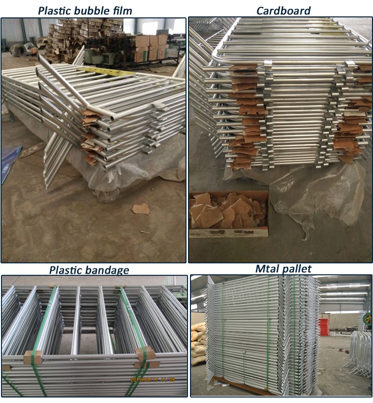 galvanized concert cheap crowd control barrier for sale