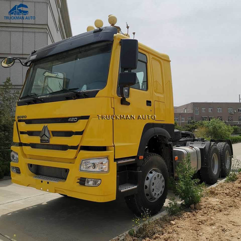 SINOTRUK HOWO 70T 6x4 420HP Tractor Truck For haulage