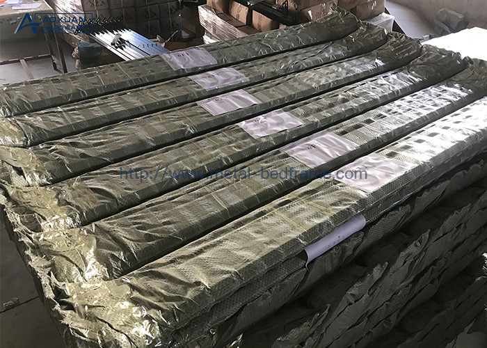 Matte Gray Bed Middle Support Beam , Support Mattress Bed Frame Support Beam