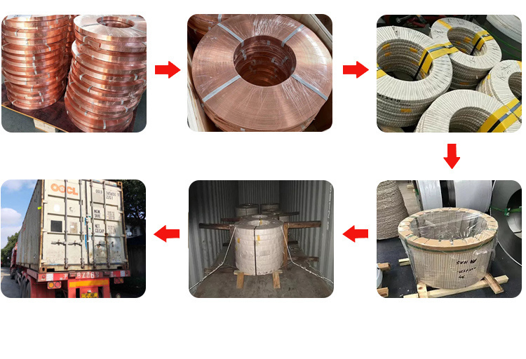 Air Conditioner Copper Capillary Tube Manufacturers Refrigeration Copper Pipe in Pancake