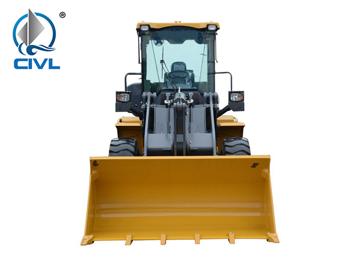 Powerful Pulling Force Compact Wheel Loader With Four Wheel Drive 50kn