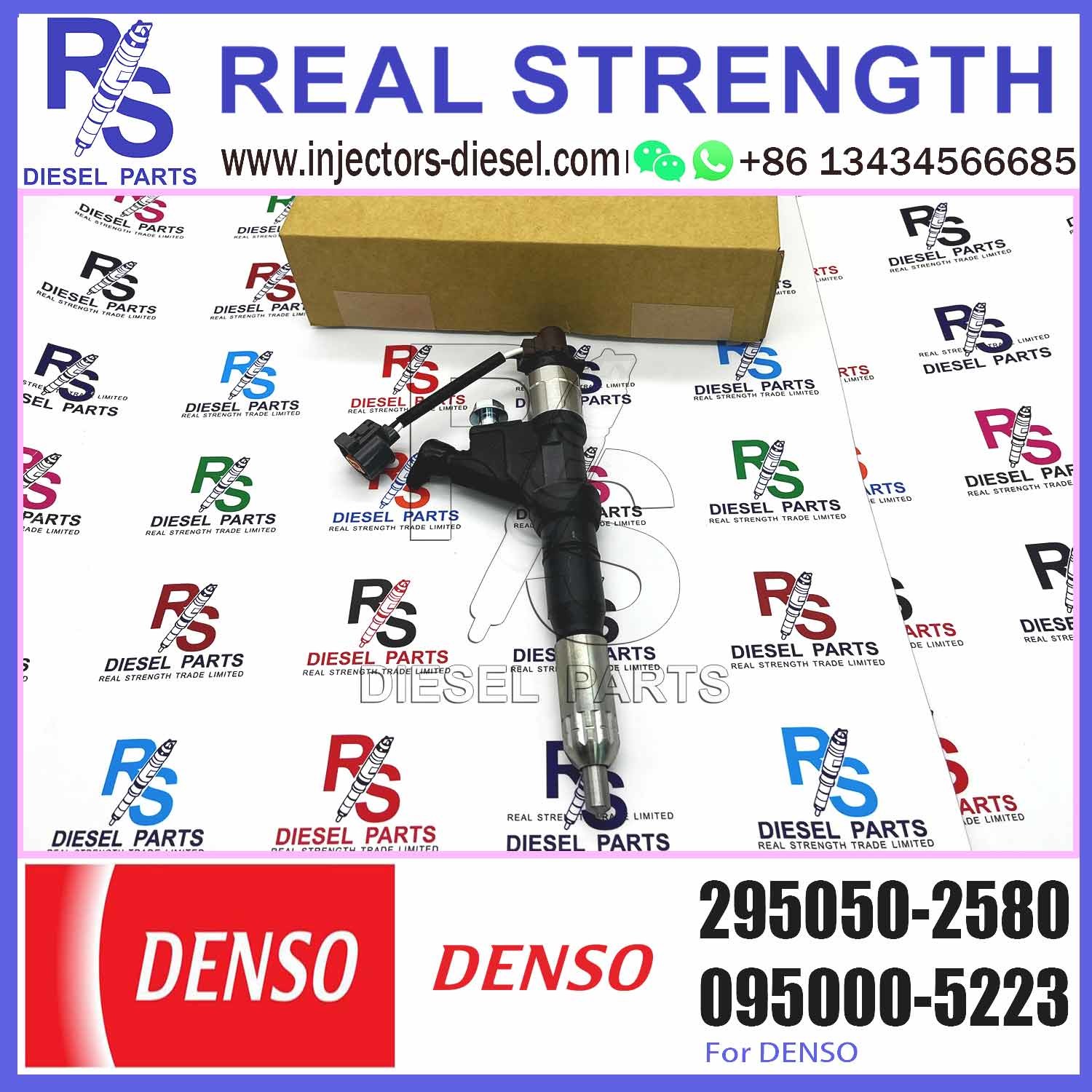 Engine fuel injector 095000-6353/095000-6350-095000-6352 8-97192596-3 095000-7680 23670-0R0180 295050 -1890 295050-2580