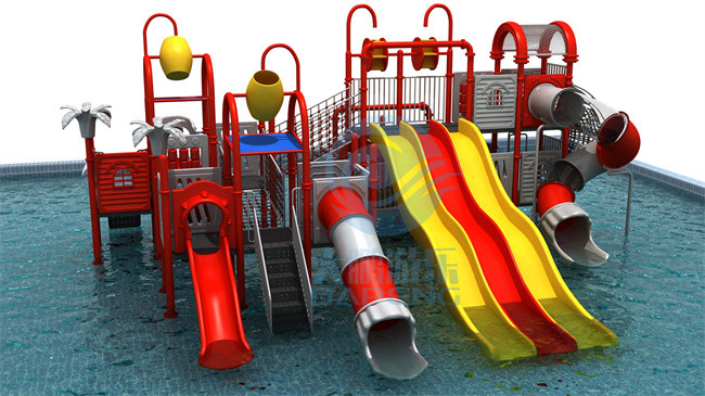 Children'S Medium Water Slide LLDPE Anti UV Static Customized