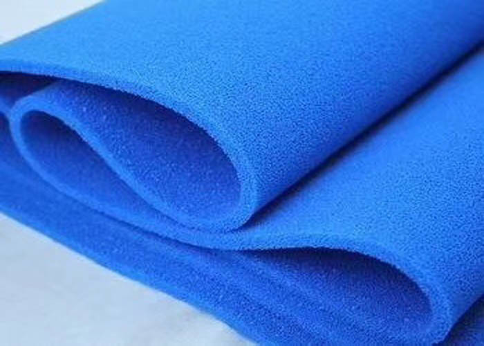 Colored High Temperature Silicone Foam Sheet Silicone Foam Sponge Customized Length