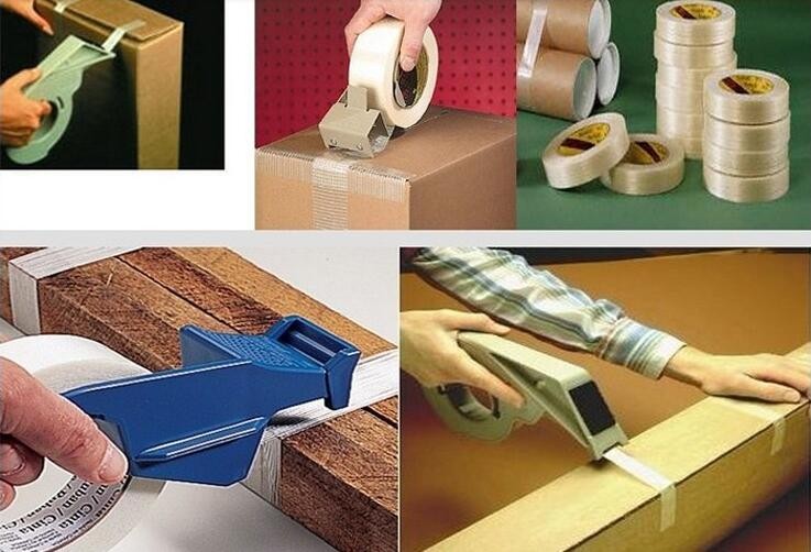Usage of self adhesive fiberglass reinforced filament tape