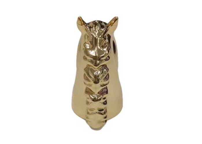 Horse-Shaped Zinc Alloy Zamak Perfume Caps Exquisite Perfume Bottle Lids