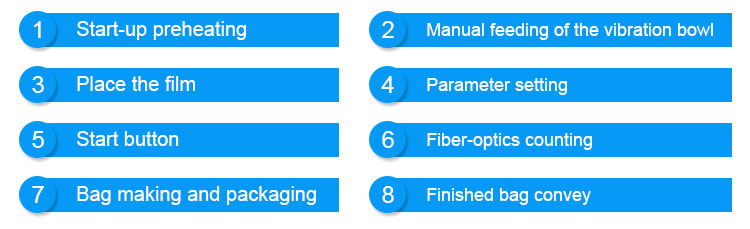 Multipurpose Fastener Hardware Screws Plastic Parts Pipe Fittings Packing Machine