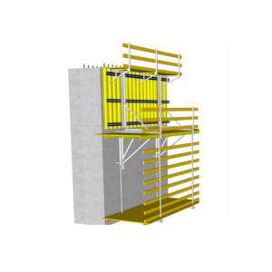 LNG Tower Climbing Formwork System With Crane Lifted ISO CE Certificate