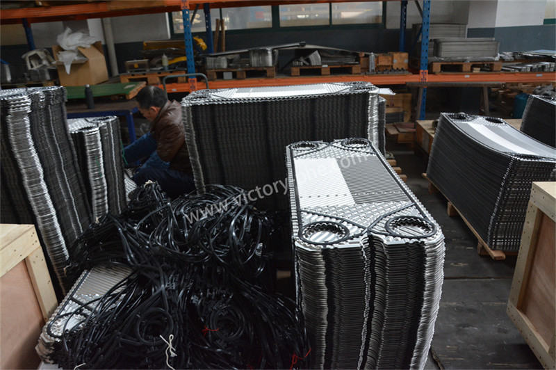 PHE Industrial Plate Heat Exchanger 1000mm Gasketed Plate Length