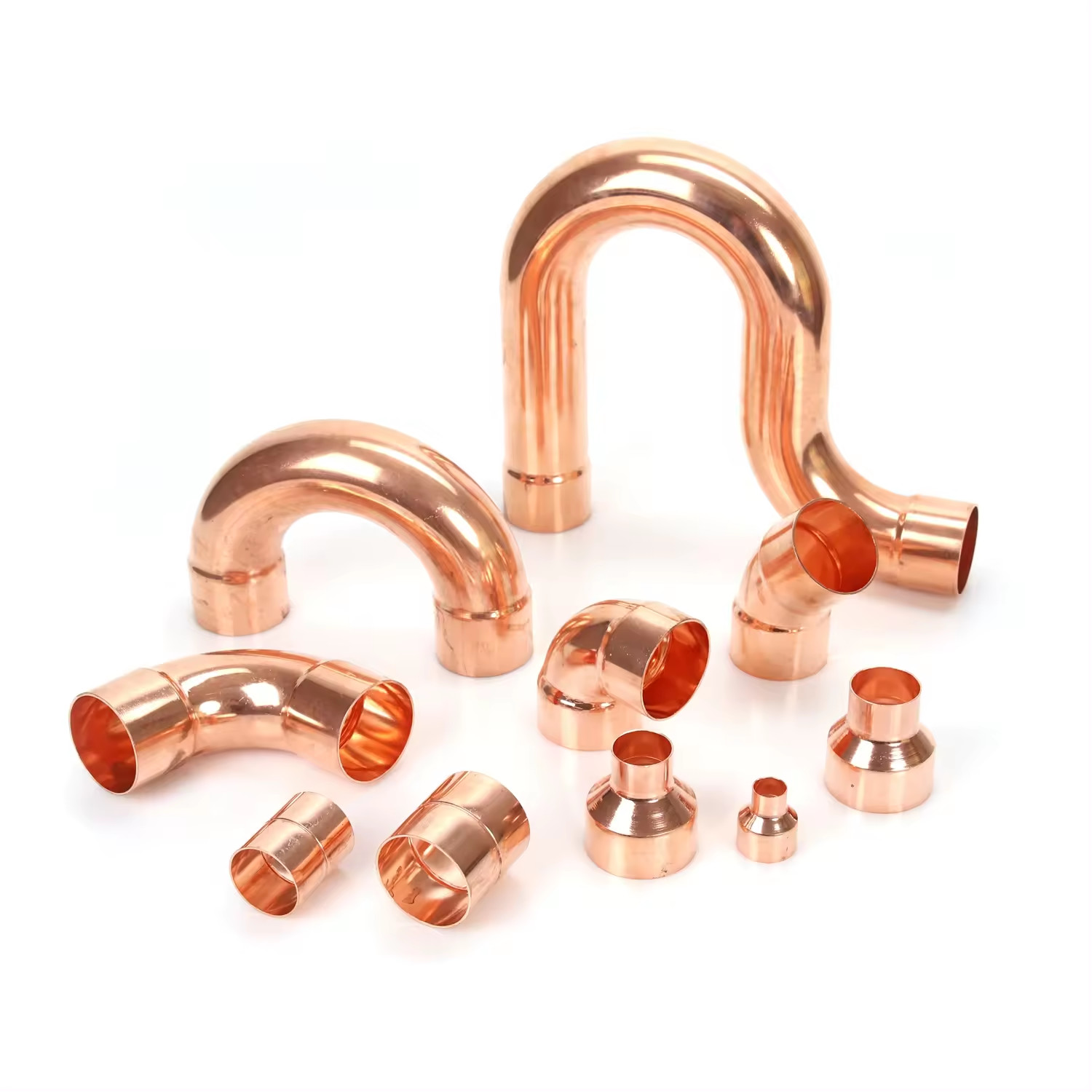 Customized Logo Copper Nickel Equal Tee For Food And Beverage Industry