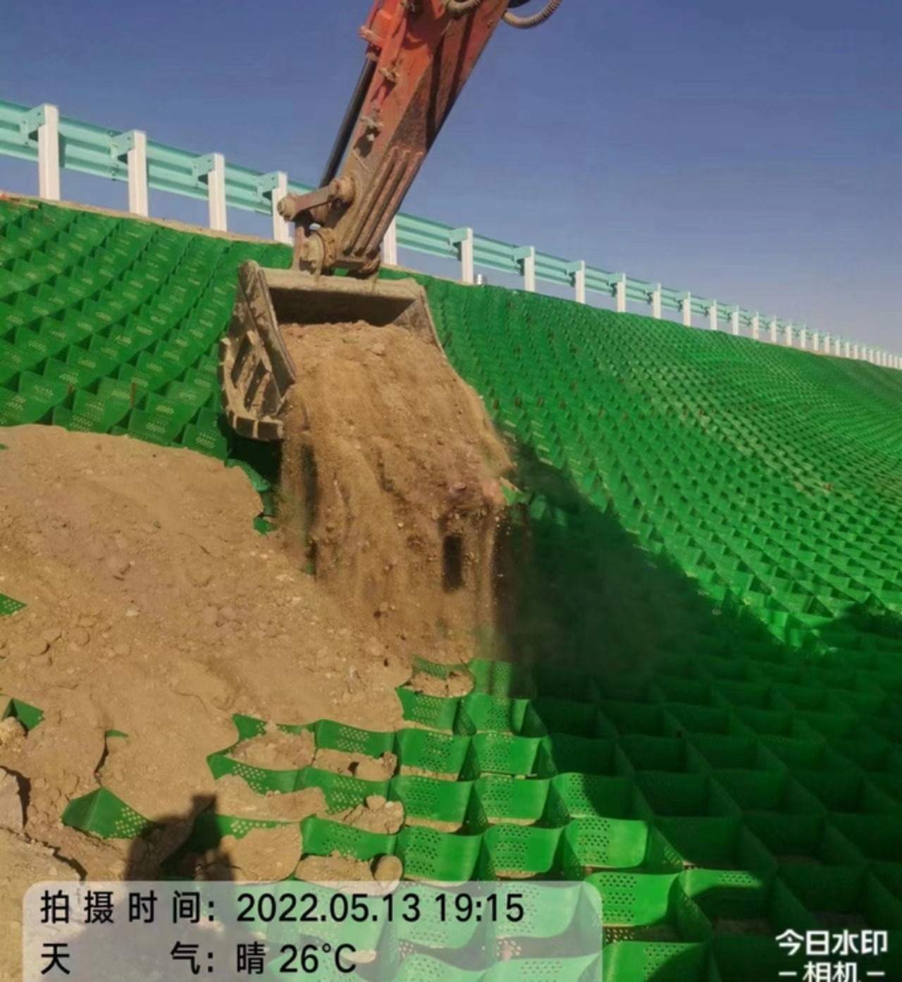 Hotel Slope Protection HDPE Geocell for Gravel Stabilization and Driveway Gravel Grid