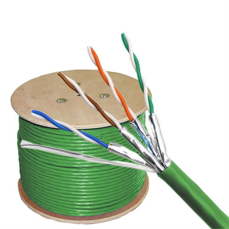 Twisted Pair LSZH Jacket Category 6A Ethernet Cable For High Performance Data Transfer