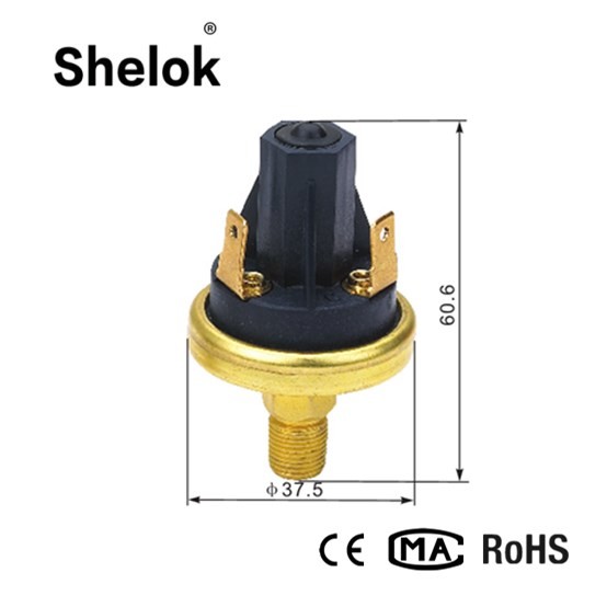 Oil 24V adjustable air water steam oil pressure switch for water pump